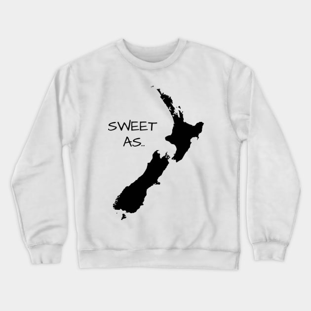 Sweet As... Crewneck Sweatshirt by Bundjum